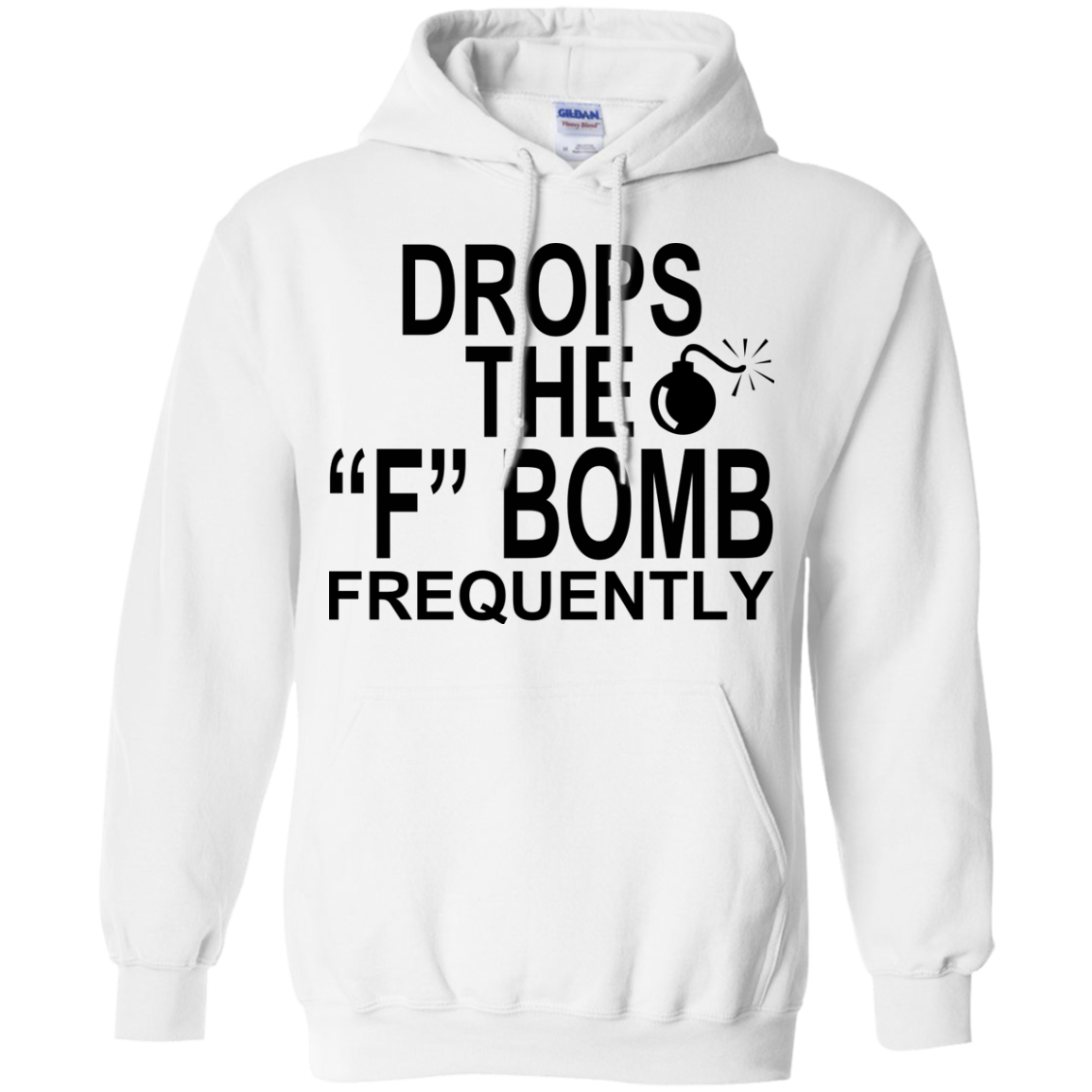 Drops The F Bomb Frequently Shirt, Hoodie, Tank - TeeDragons