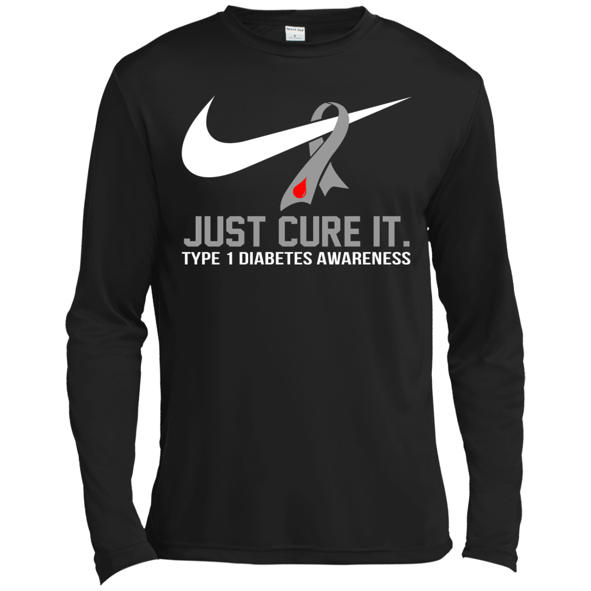 Just Cure It - Type 1 Diabetes Awareness Shirt, Hoodie, Tank - TeeDragons