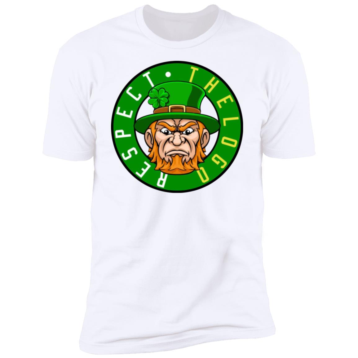 St Patrick's Day - Respect The Logo Leprechaun Shirt