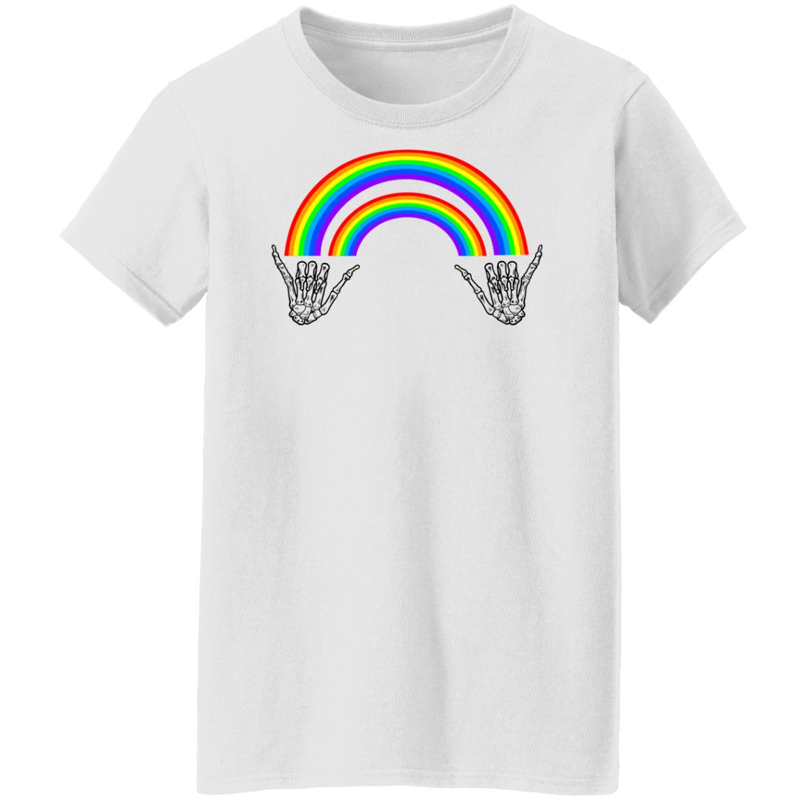 Louis Tomlinson Skeleton Rainbow Shirt