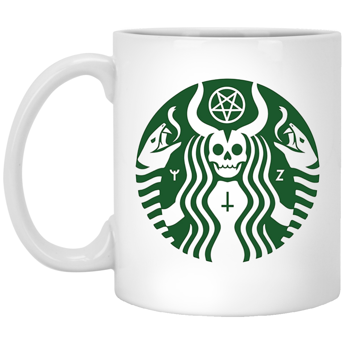 Satanic - Starbucks - The Satan-buck Mugs - TeeDragons
