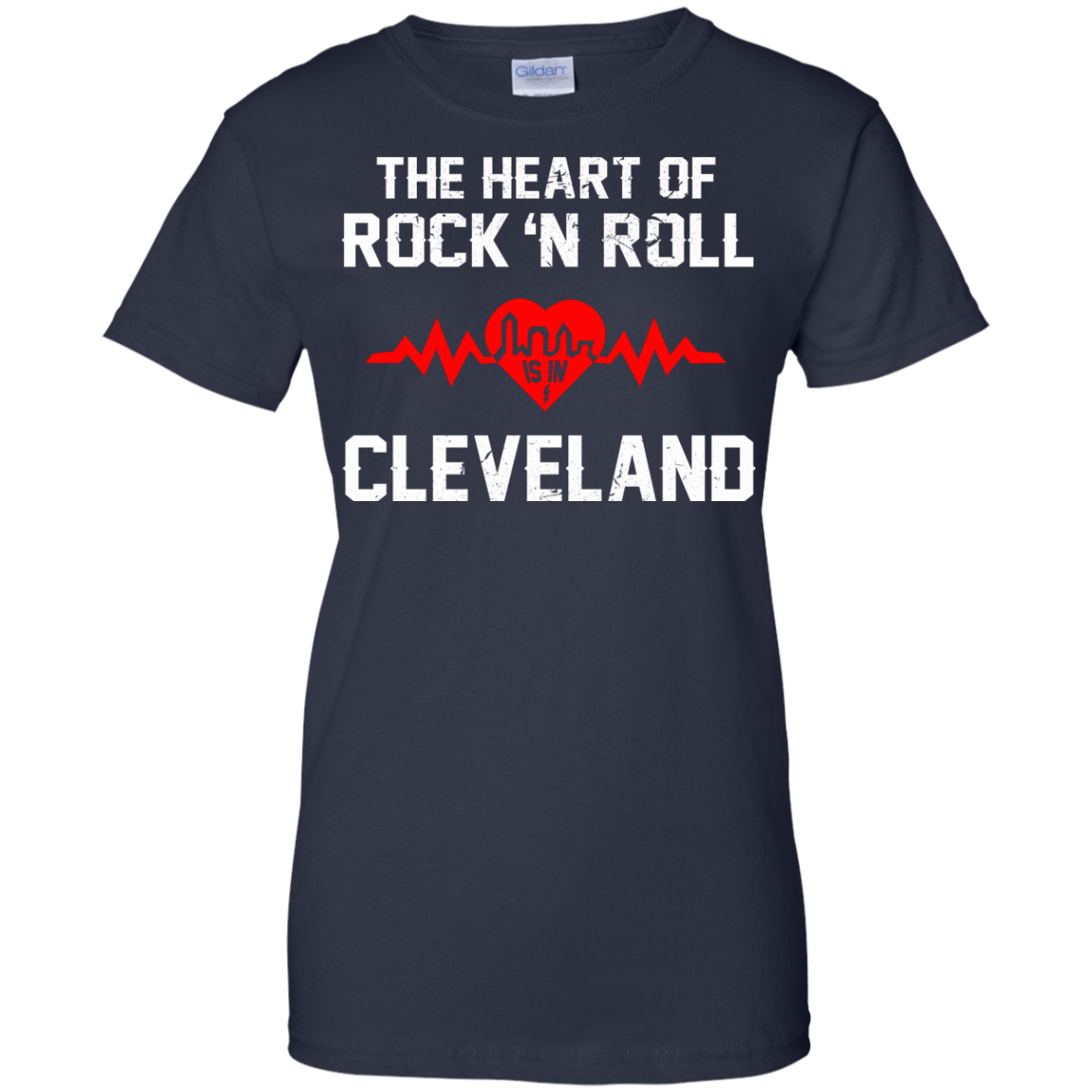 The Heart Of Rock 'n Roll Is In Cleveland Shirt, Hoodie, Tank - TeeDragons