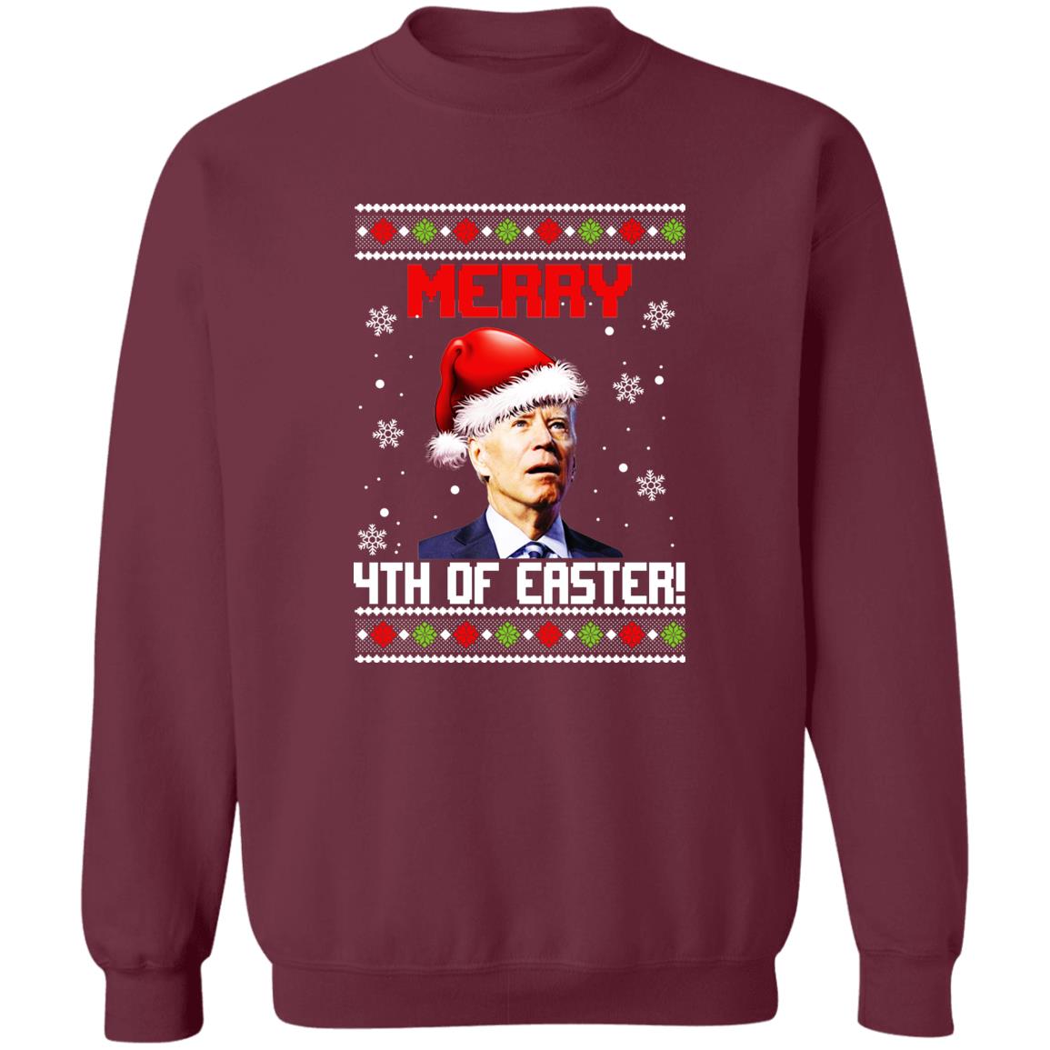 Merry 4th Of Easter Christmas Sweater