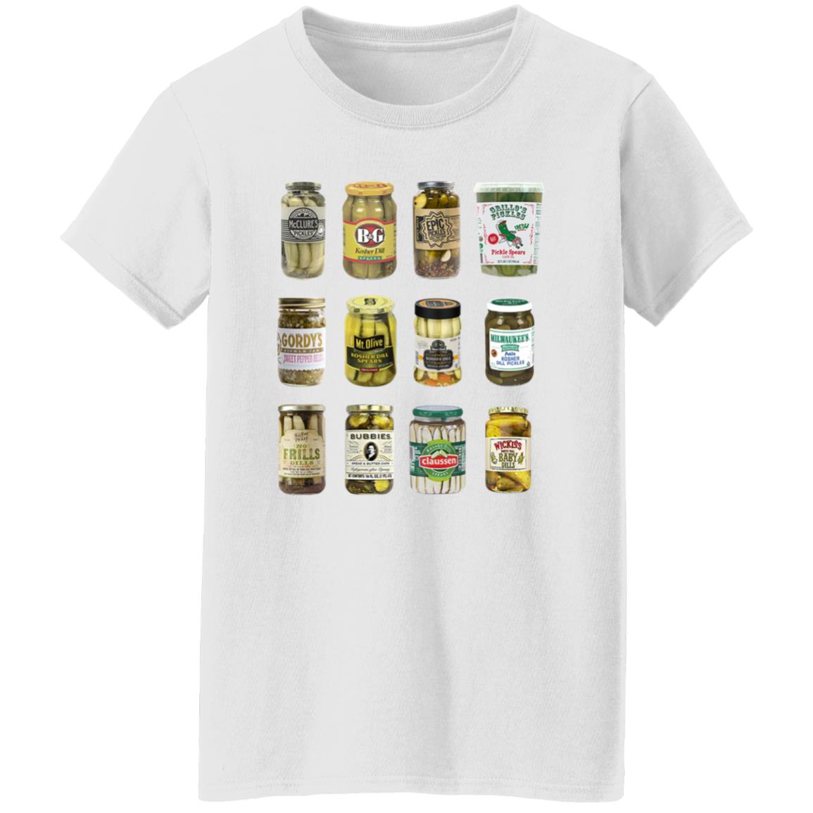 Vintage Canned Pickles Pickle Lovers Shirt