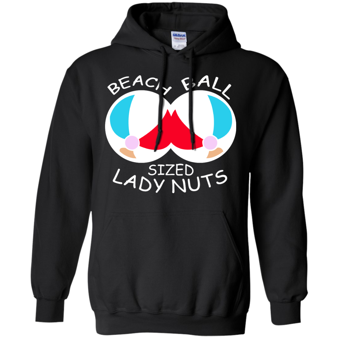 Beach Ball Sized Lady Nuts Shirt, Sweatshirt - TeeDragons