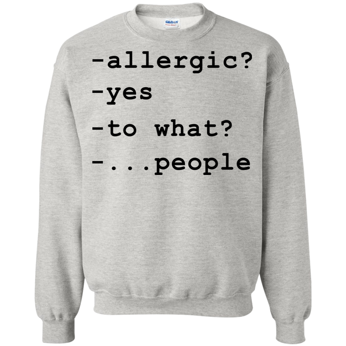 Allergic Shirt, Hoodie, Tank - TeeDragons