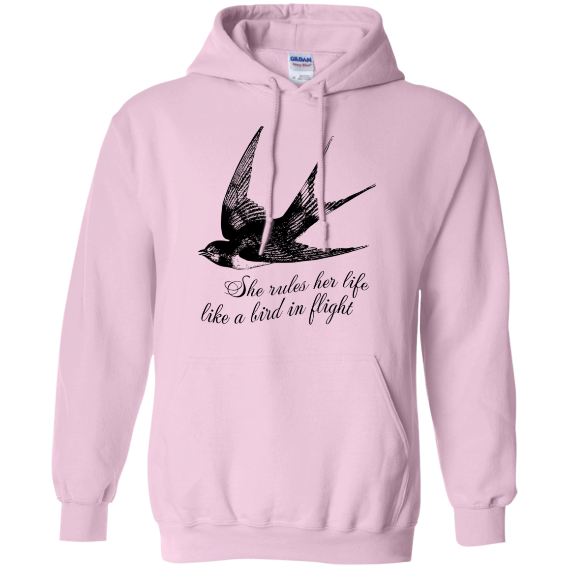 She Rules Her Life Like A Bird In Flight Shirt, Hoodie, Tank - TeeDragons