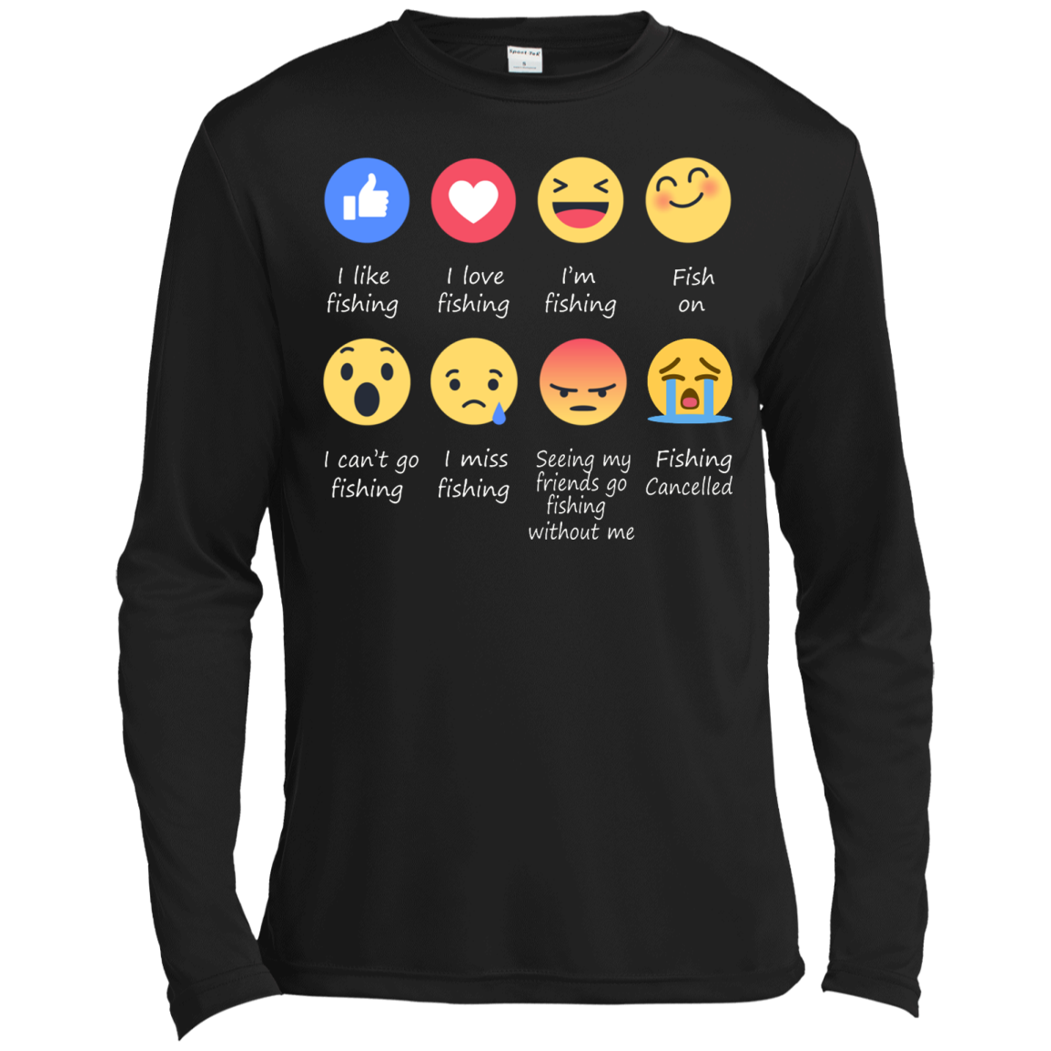 Fishing Emotion Shirt, Hoodie, Tank - TeeDragons