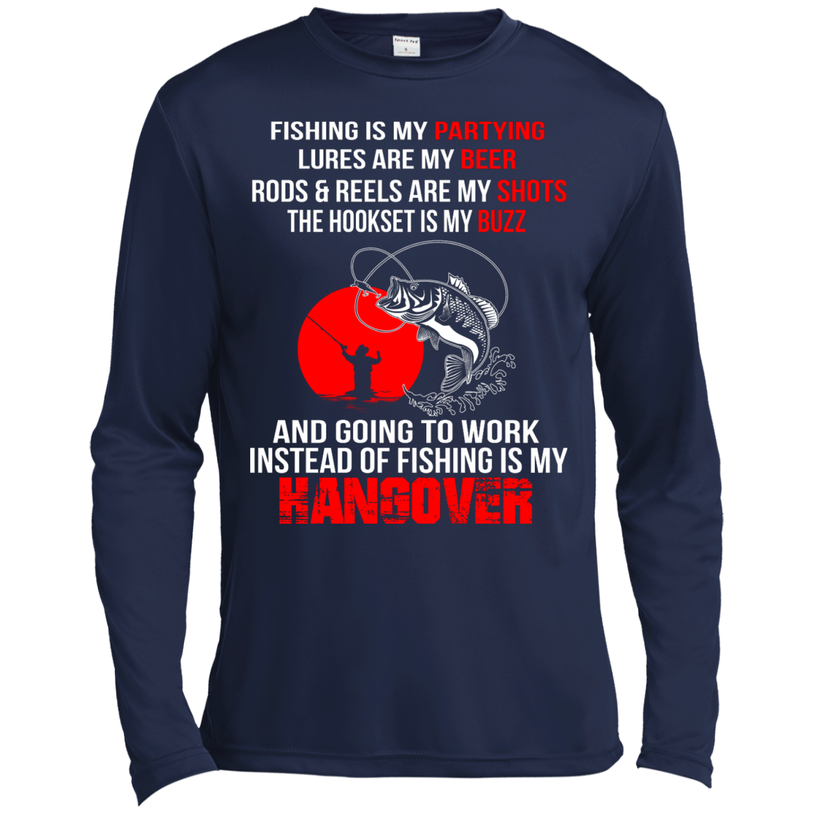 Fishing Is My Hangover Shirt, Hoodie, Tank - TeeDragons