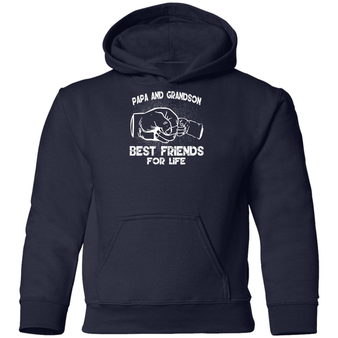 Papa And Grandson - Best Friends For Life Shirt (Youth Size)