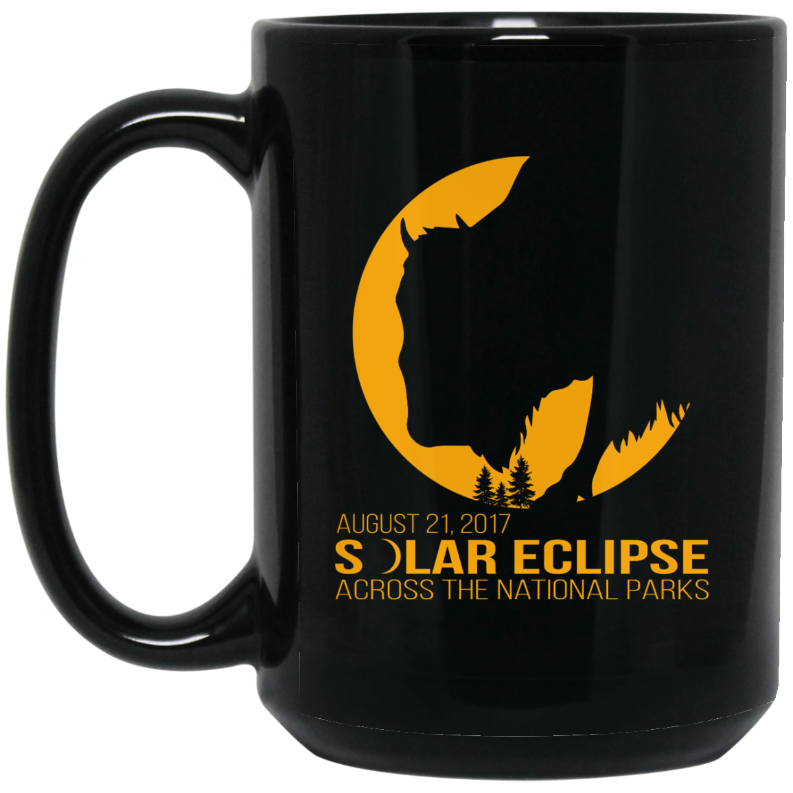 Solar Eclipse Across The National Parks August 21, 2017 Mugs - TeeDragons