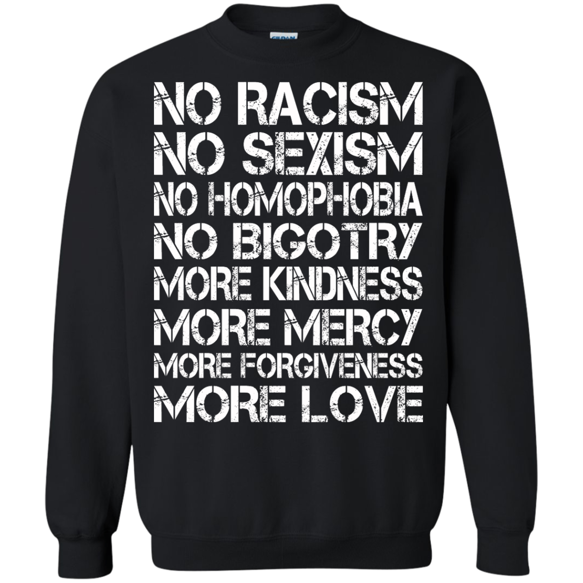 No Racism - No Sexism - No Homophobia - No Bigotry T-Shirt - TeeDragons