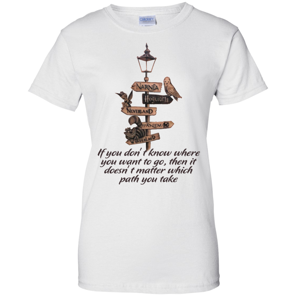 If You Don't Know Where You Want To Go Shirt, Hoodie, Tank - TeeDragons