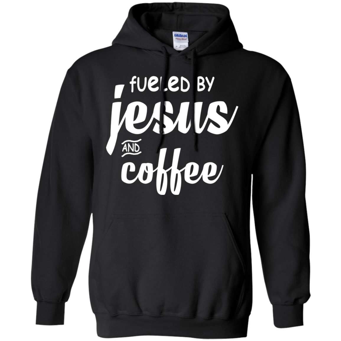 Fueled By Jesus And Coffee Shirt, Hoodie, Tank - TeeDragons