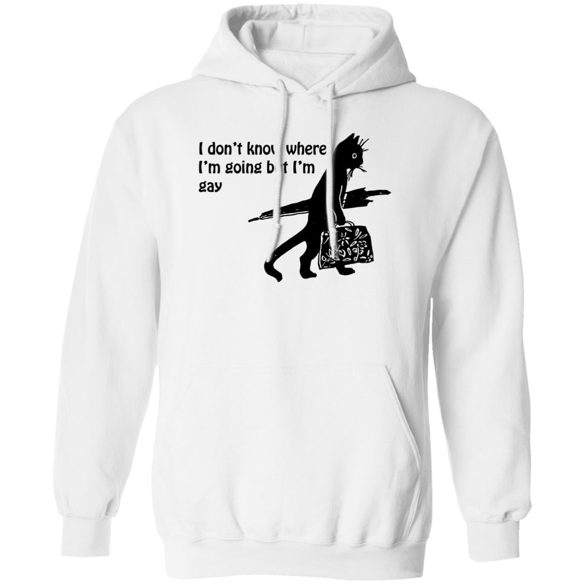 I Don’t Know Where I’m Going But I’m Gay Shirt