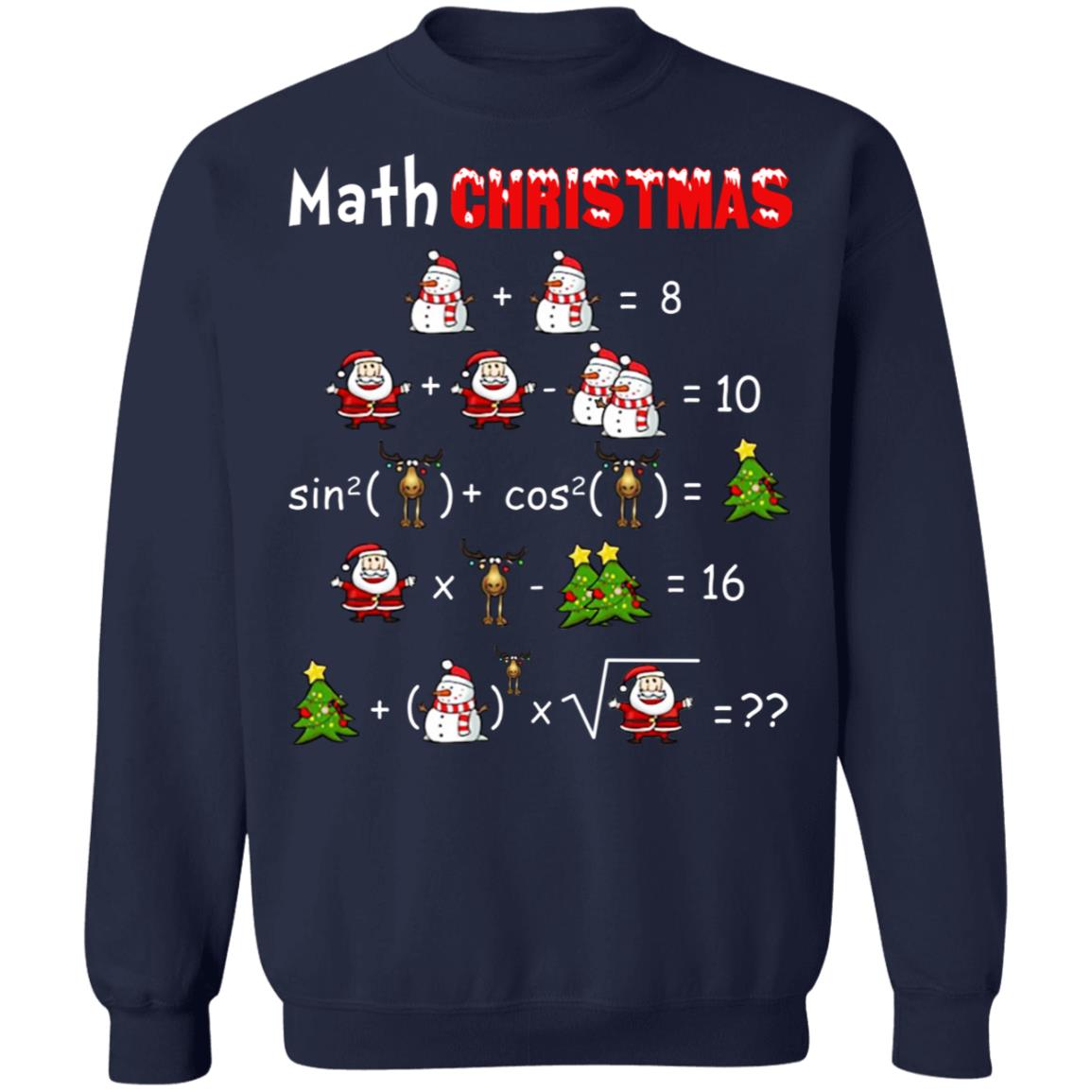 Math Christmas Shirt