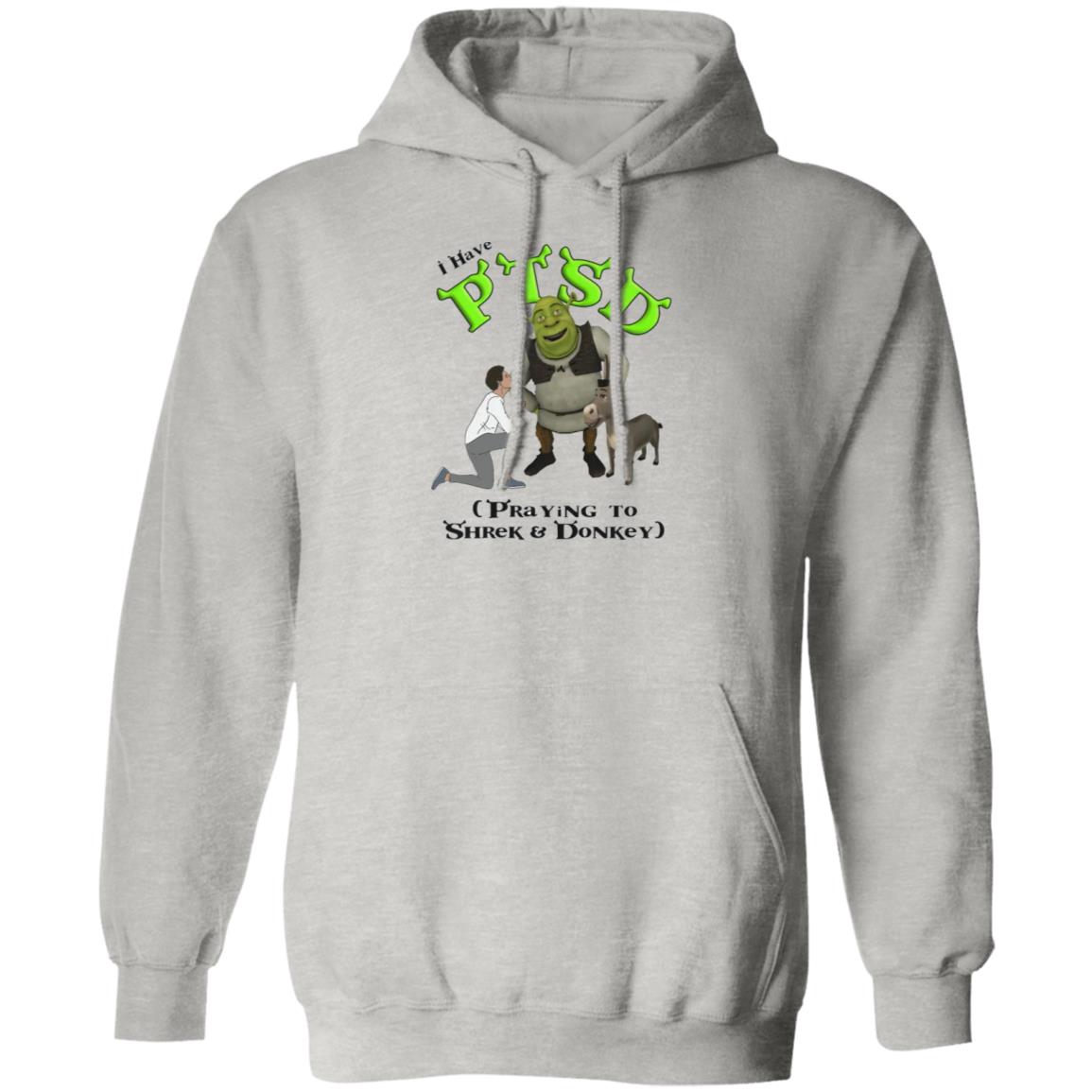 I Have PTSD Praying To Shrek And Donkey Shirt