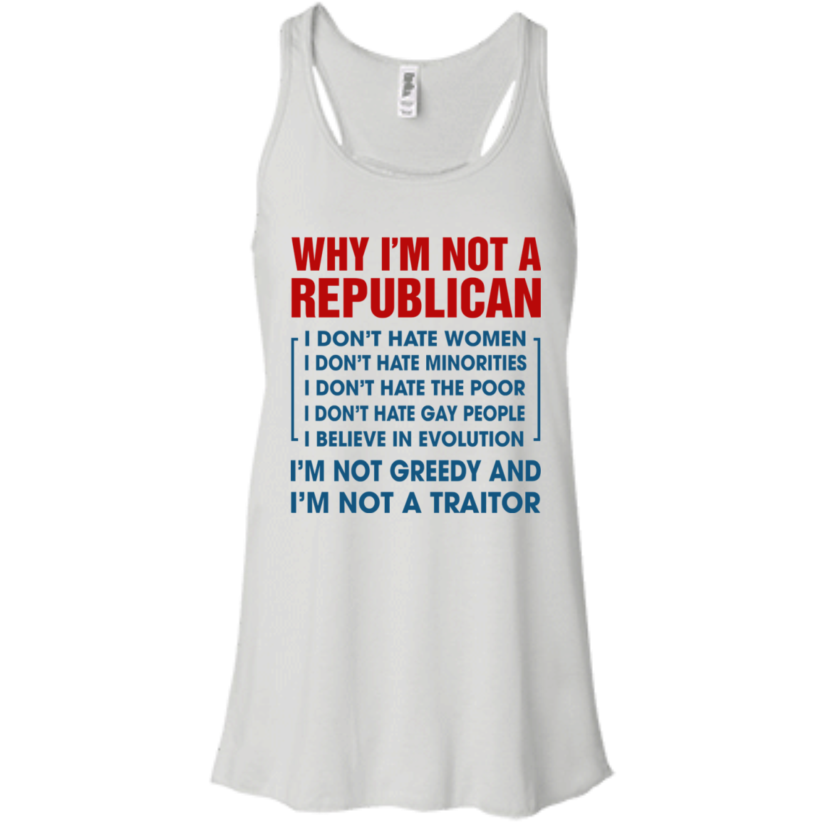 Why I'm Not A Republican - I'm Not A Traitor Shirt, Hoodie - TeeDragons