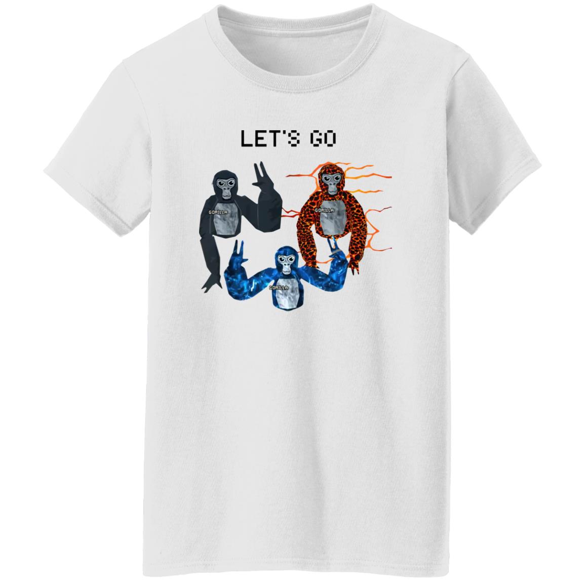 Gorilla Tag Monke Vr Gamer Let’s Go Shirt