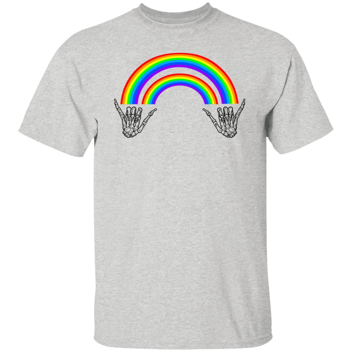 Louis Tomlinson Skeleton Rainbow Shirt