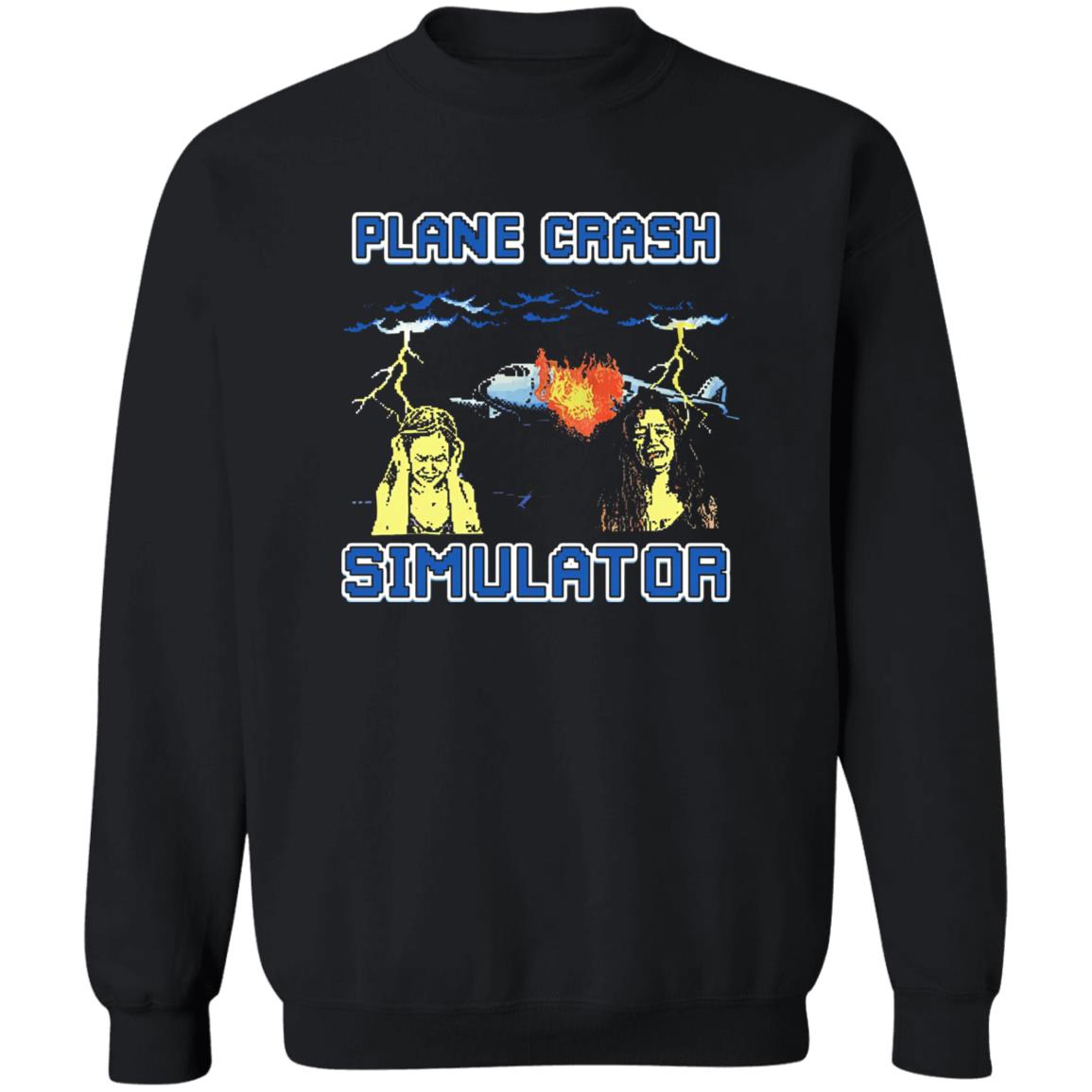 Plane Crash Simulator Shirt