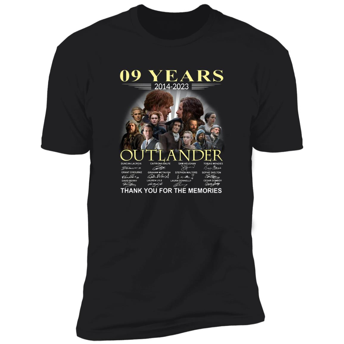 09 Years 2021-2023 Outlander Thank You For The Memories Shirt