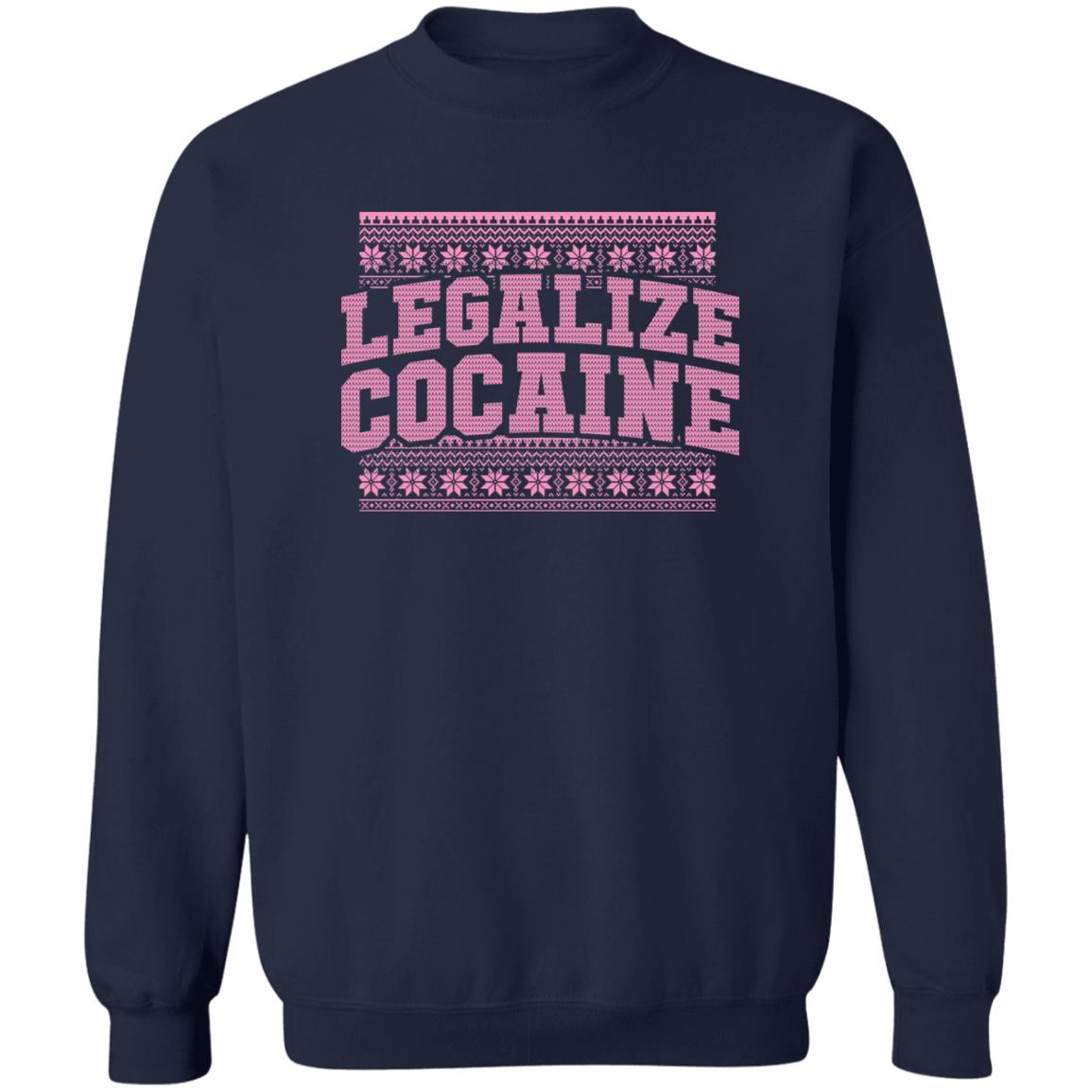 Legalize Cocaine Christmas Sweater