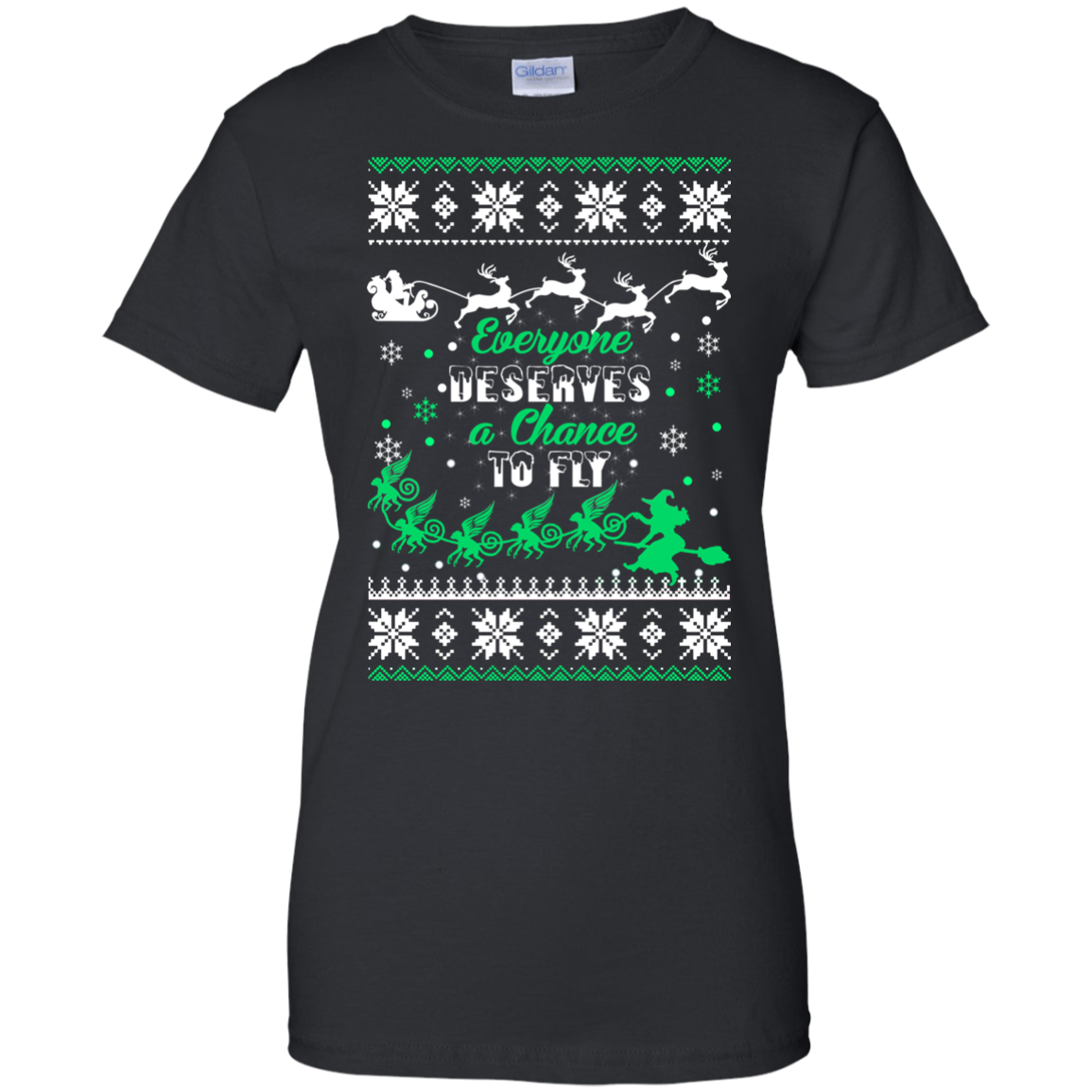 Everyone Deserves A Chance To Fly Christmas Sweater - TeeDragons