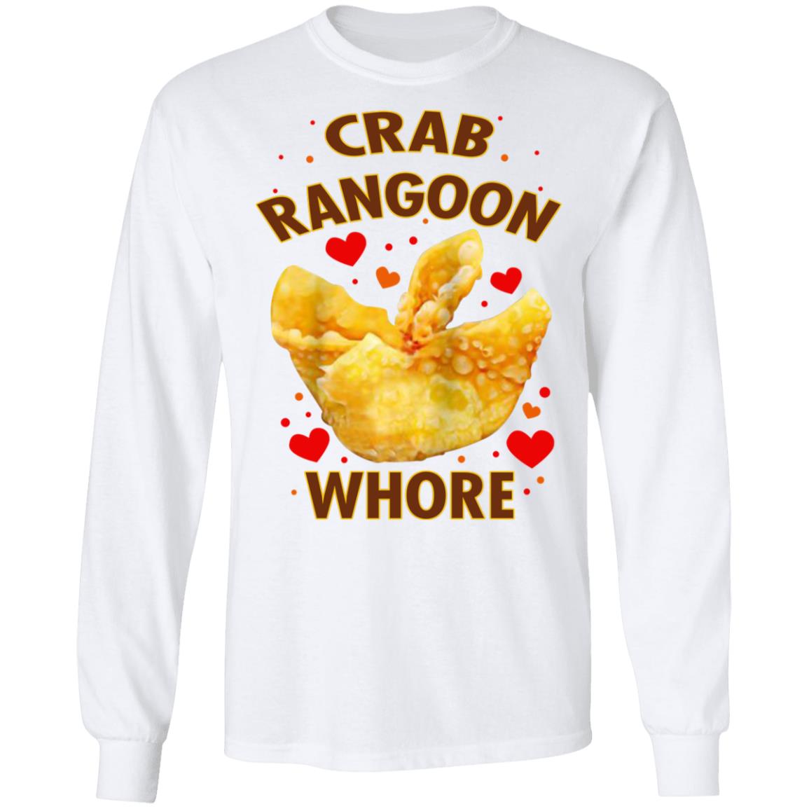Crab rangoon whore shirt