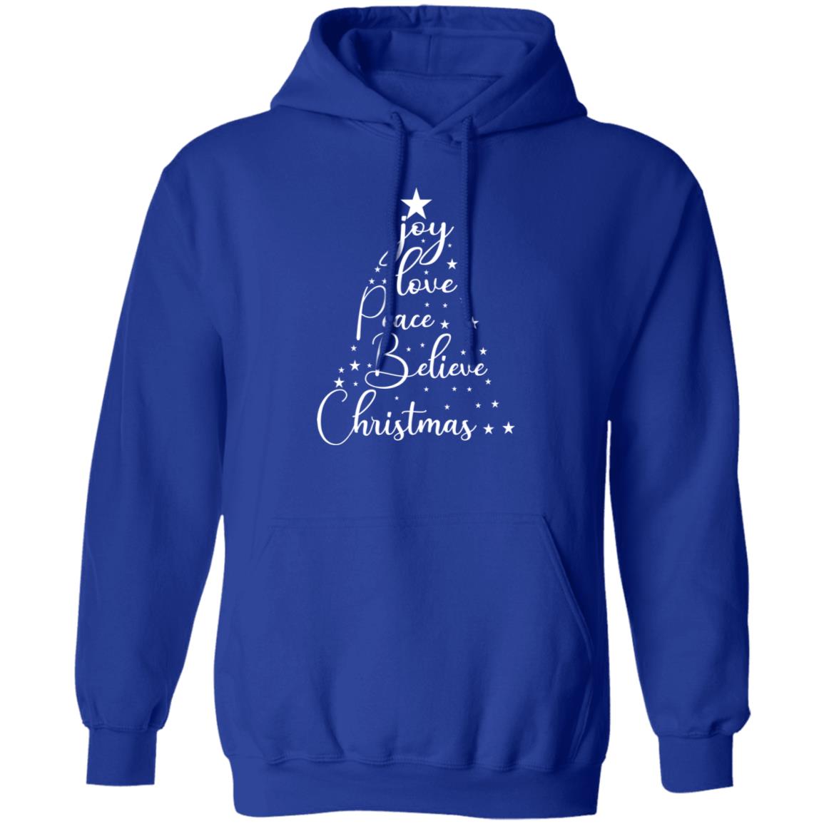 Joy Love Peace Believe Christmas Shirt