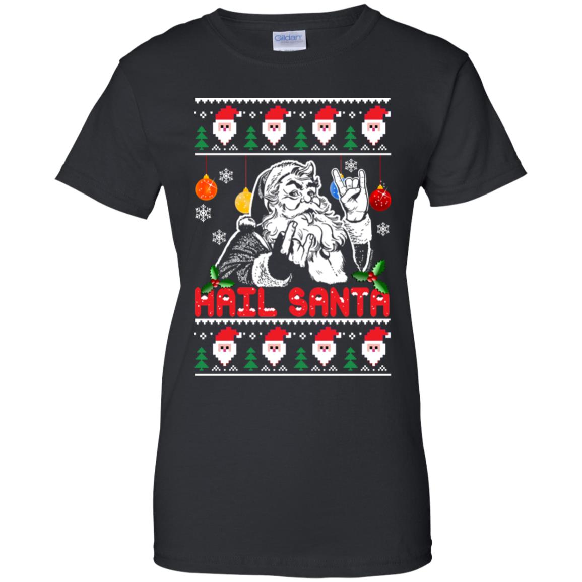 Hail Santa Christmas Sweater - TeeDragons