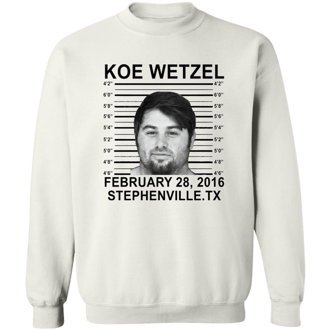 Koe Wetzel Mugshot Shirt