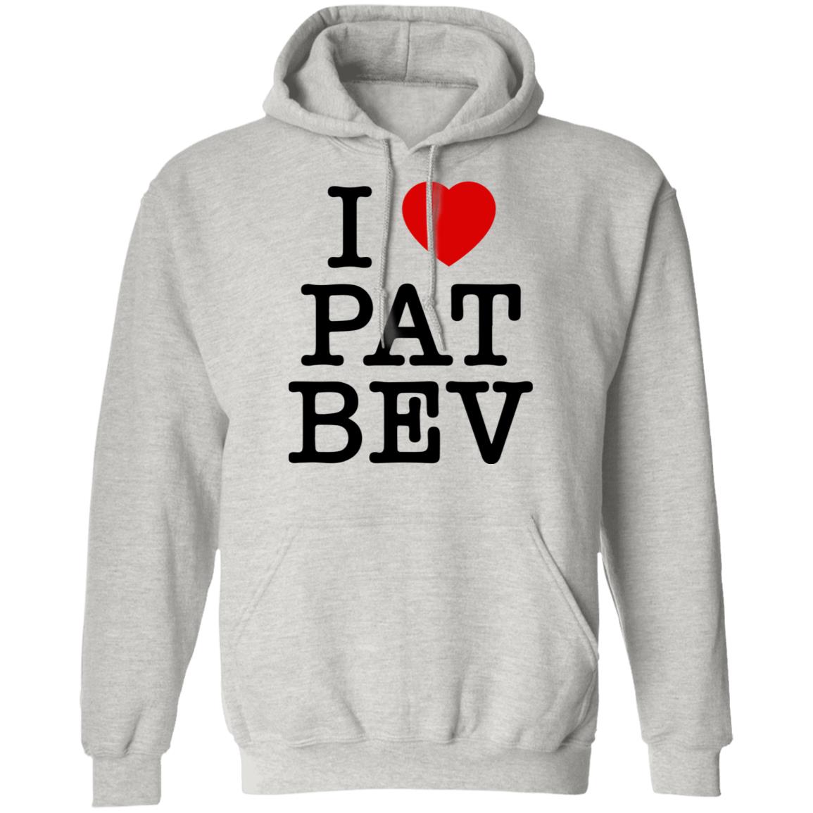 I Love Pat Bev Shirt - TeeDragons