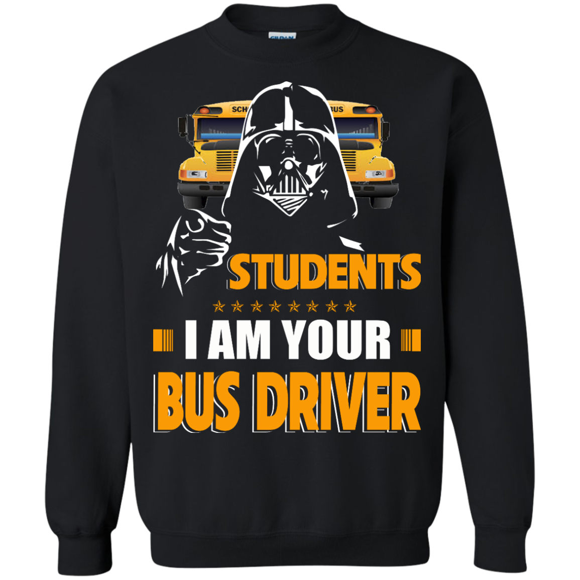 Students - I Am Your Bus Driver - Star Wars The Darkside T-Shirt - TeeDragons