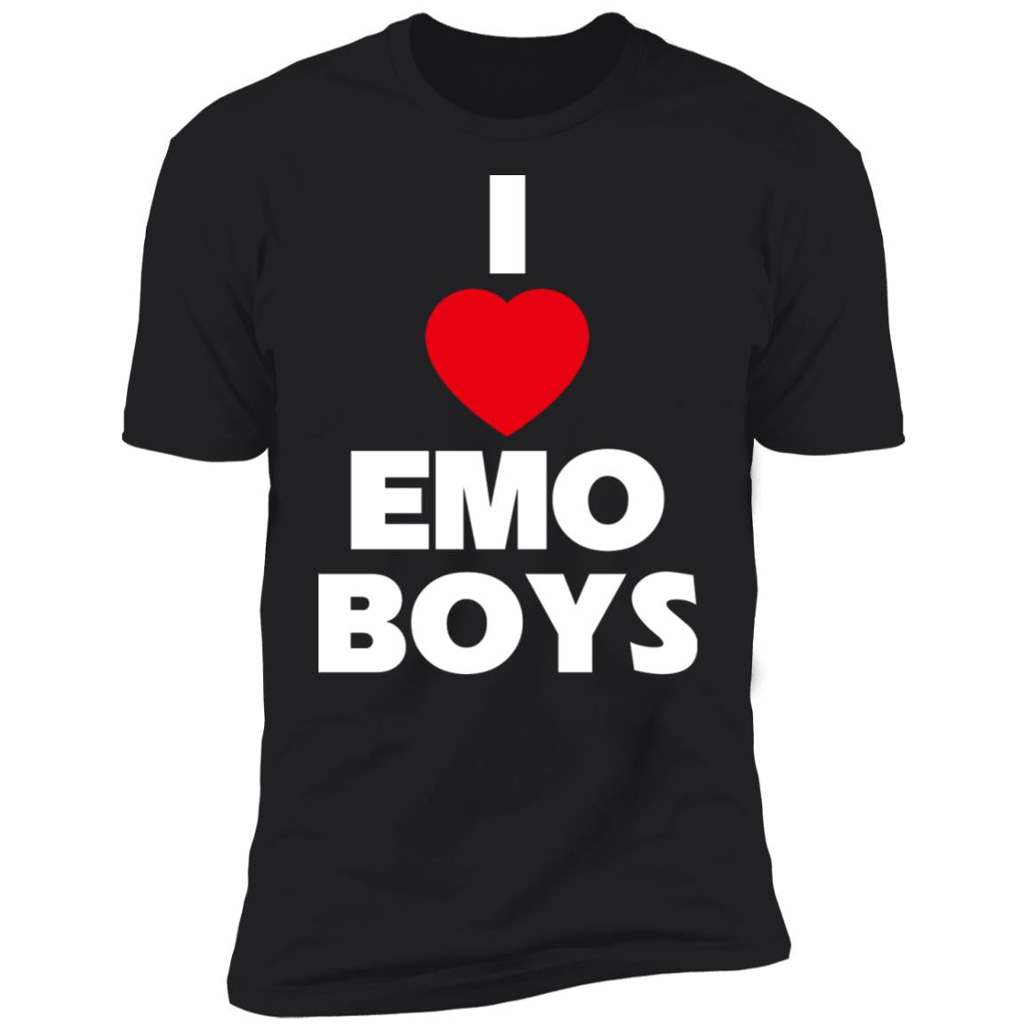 I Love Emo Boys Shirt