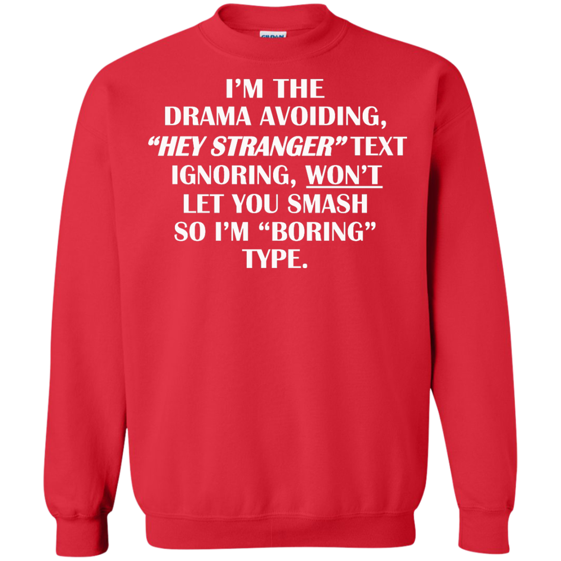 That Type Shirt - I'm The Drama Avoiding - TeeDragons