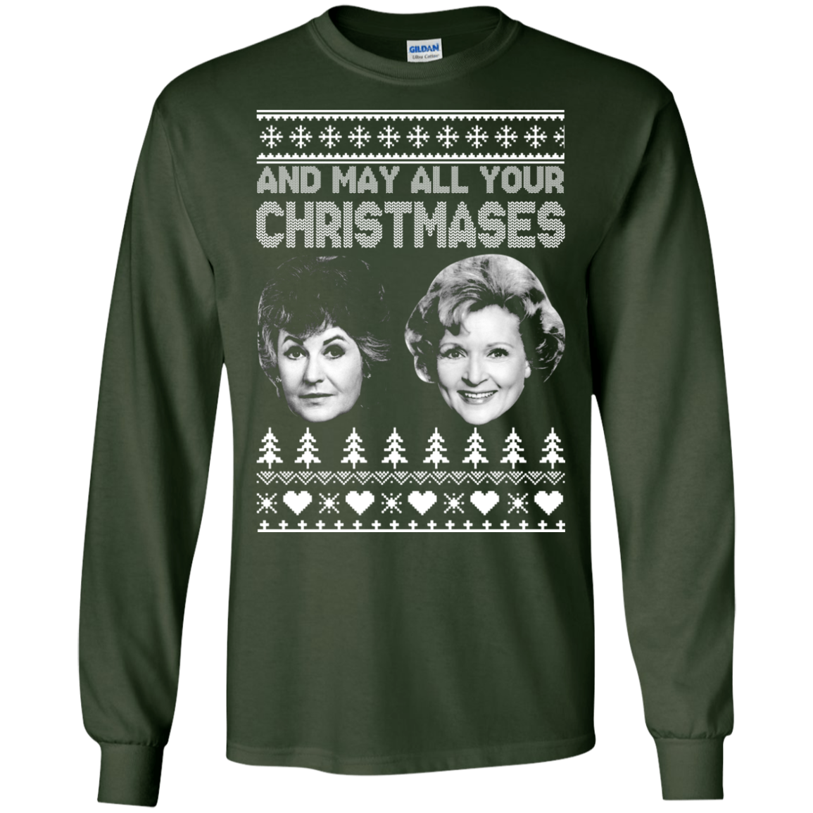Bea And White - And May All Your Christmases Sweater - TeeDragons
