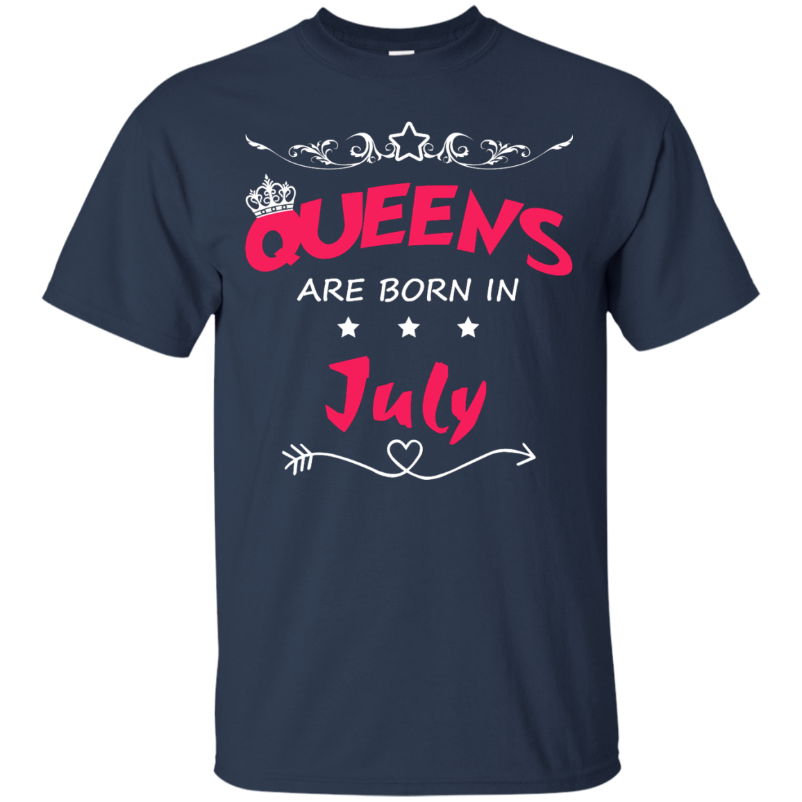 Queens Are Born In July Shirt, Hoodie, Tank - TeeDragons