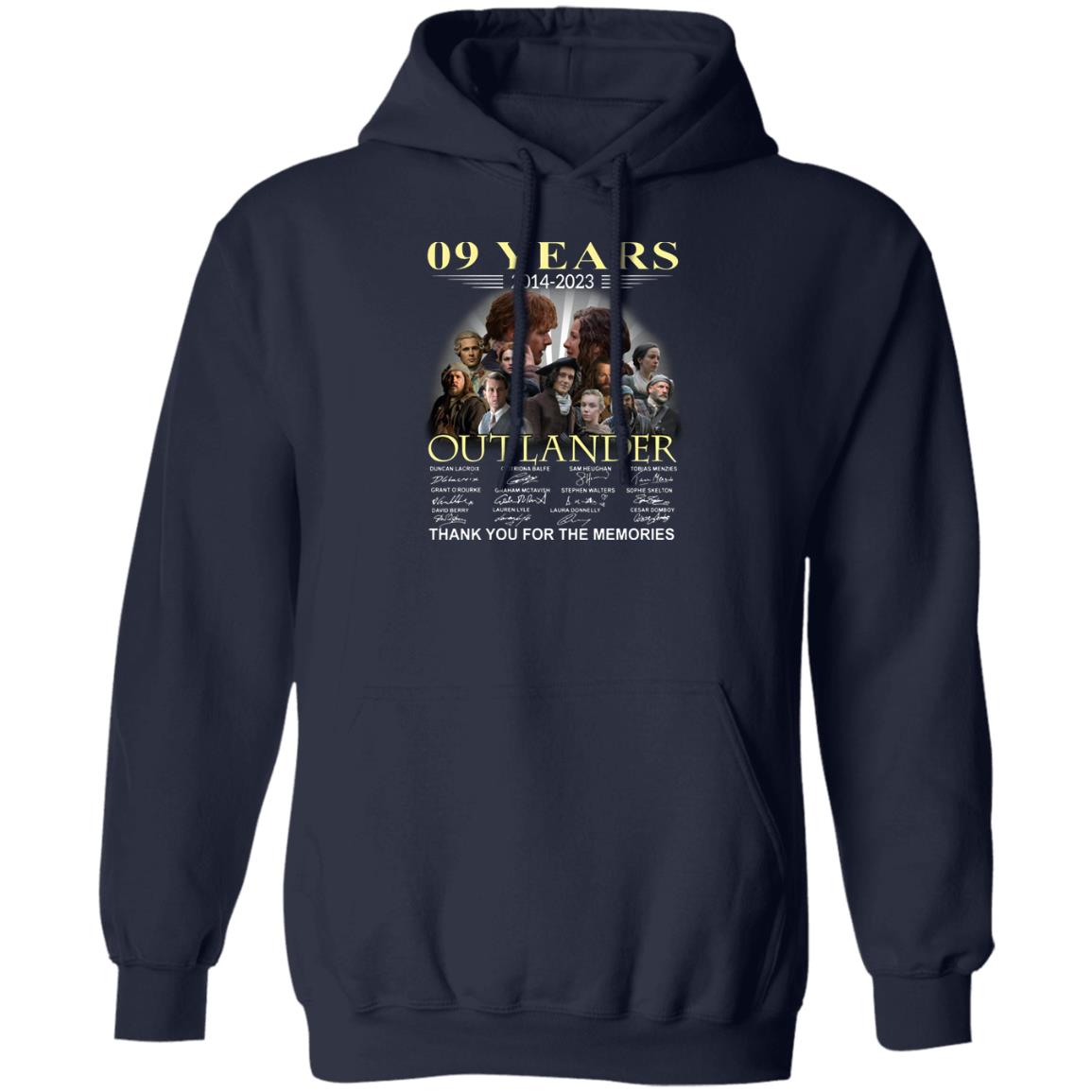 09 Years 2021-2023 Outlander Thank You For The Memories Shirt