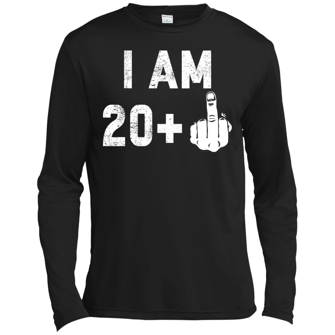 I Am 20 And Middle Finger Shirt, Hoodie, Tank - TeeDragons