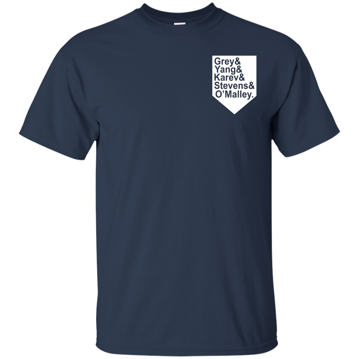 Grey & Yang & Karev & Stevens And O'Malley T-Shirt - TeeDragons