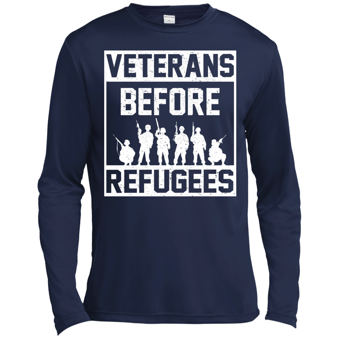 Veterans Before Refugees Shirt, Hoodie, Tank - TeeDragons