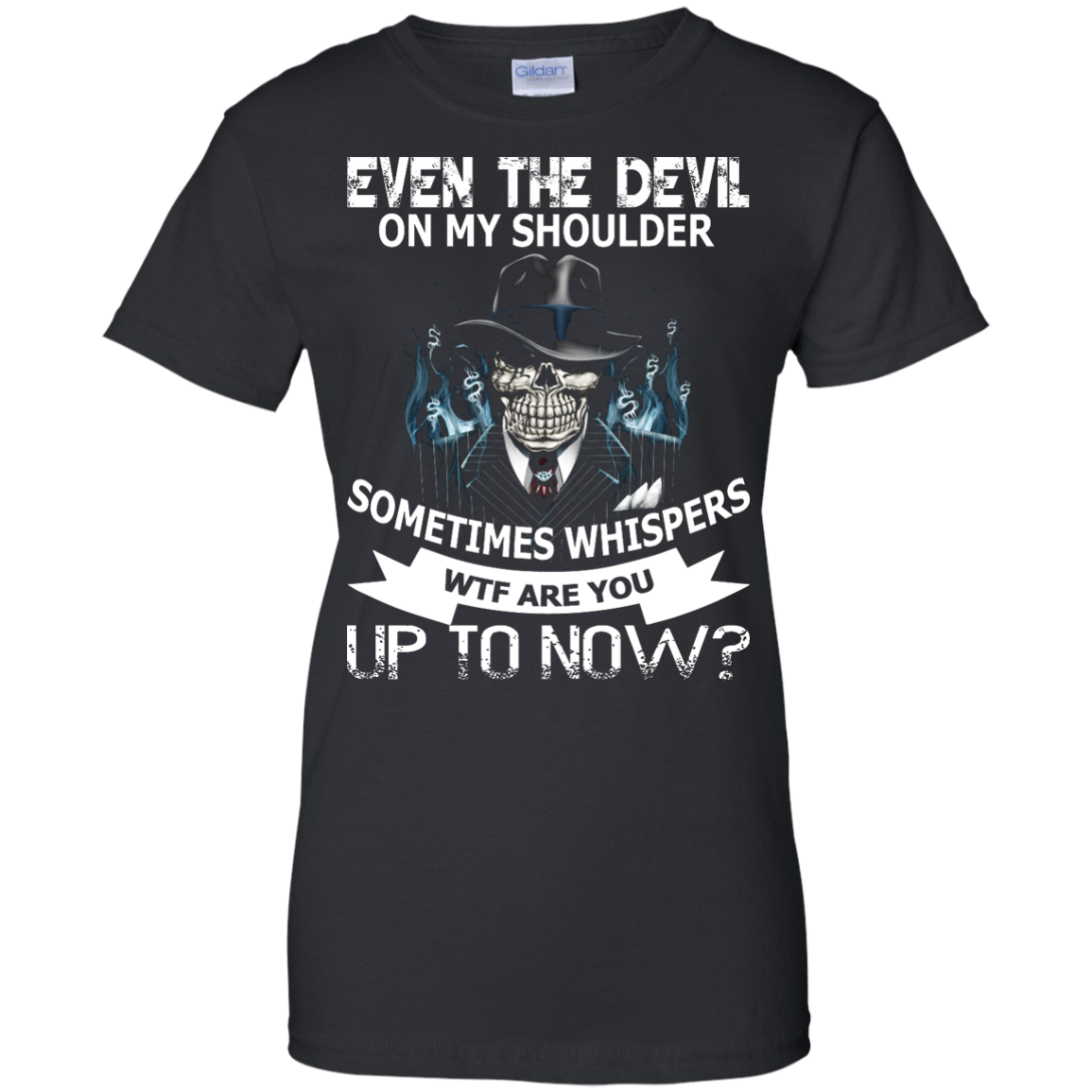 Even The Devil On My Shoulder Shirt, Hoodie, Tank - TeeDragons