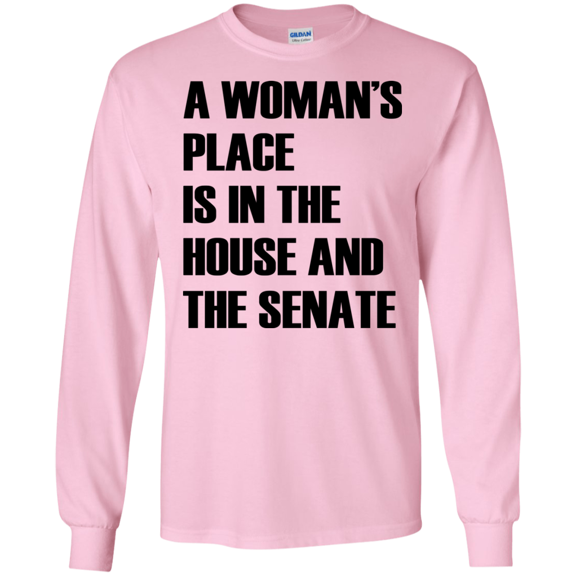 A Woman's Place Is In The House And The Senate T-Shirt - TeeDragons