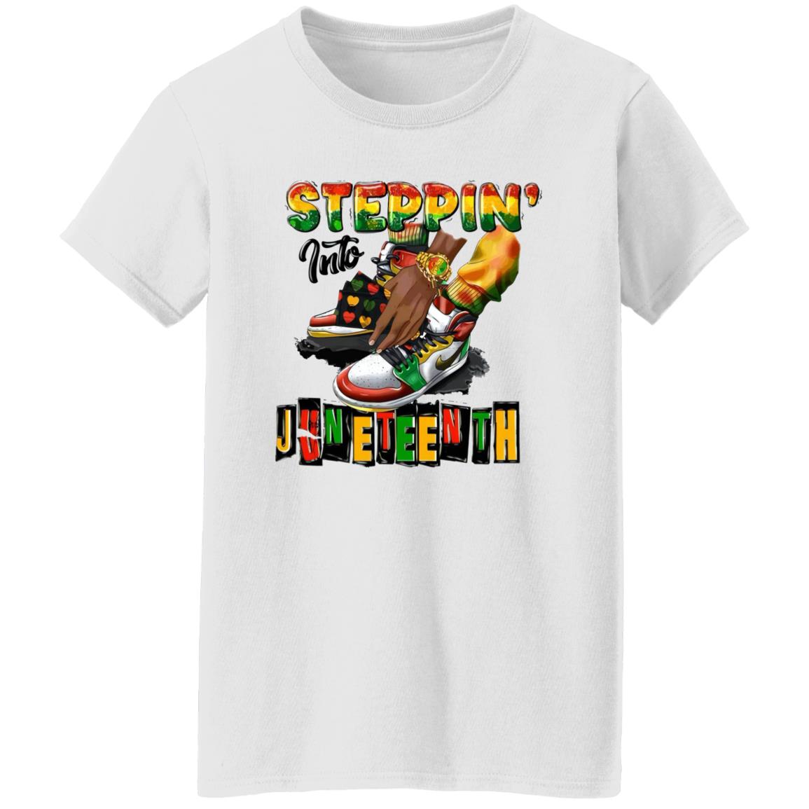Steppin Into Juneteenth Shirt