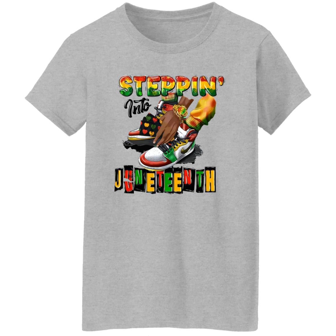 Steppin Into Juneteenth Shirt