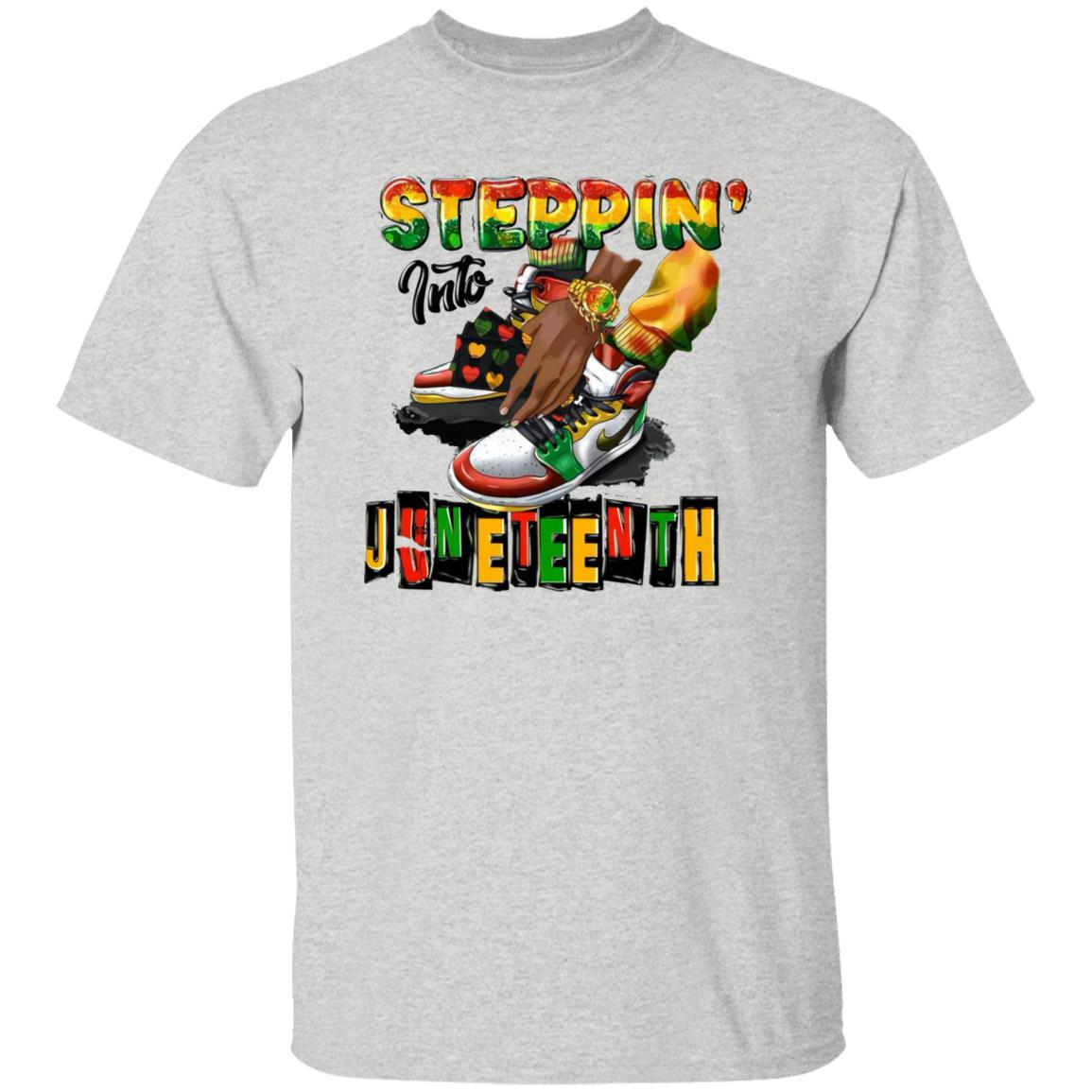 Steppin Into Juneteenth Shirt