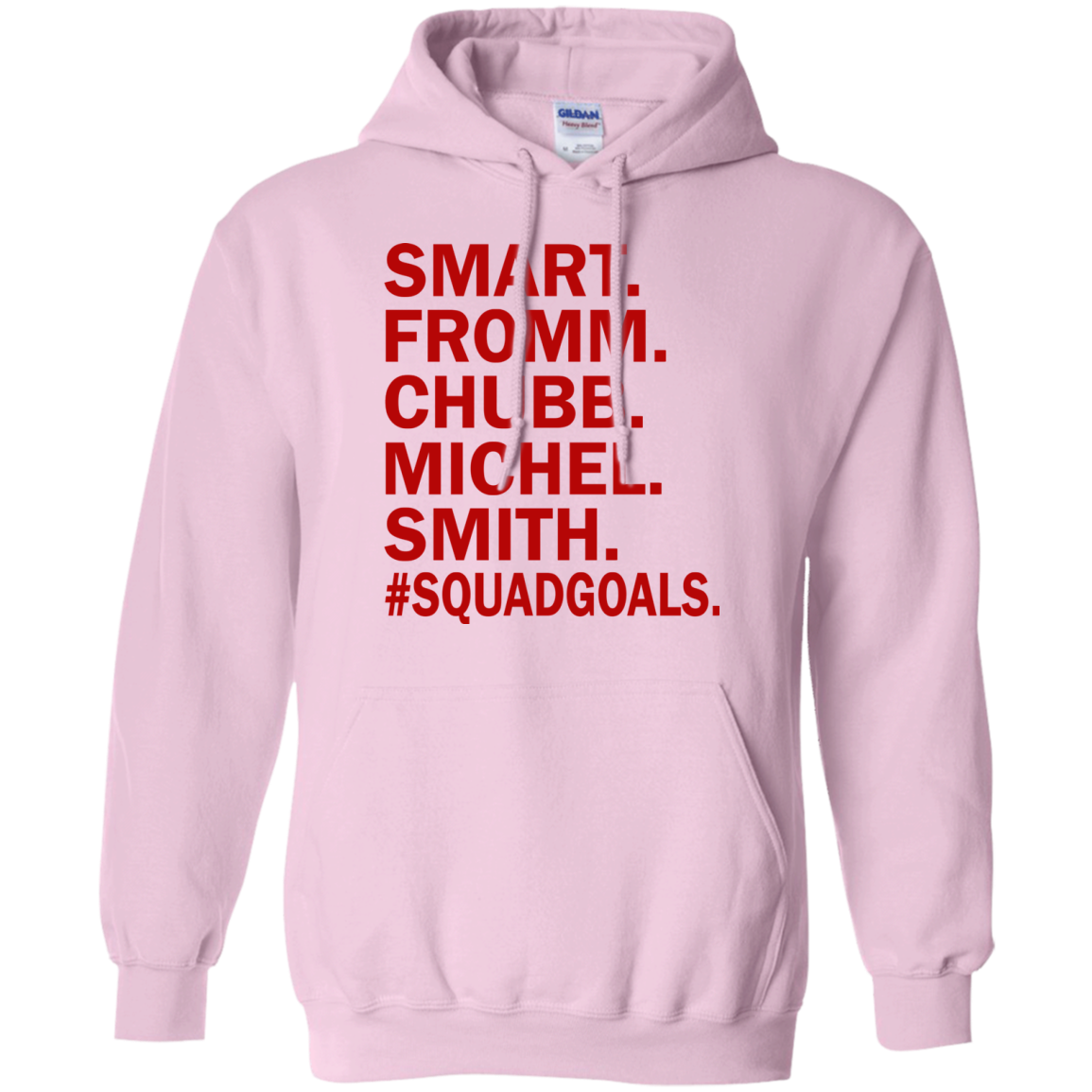 Smart - Fromm - Chubb - Michel - Smith #Squadgoals T-Shirt - TeeDragons