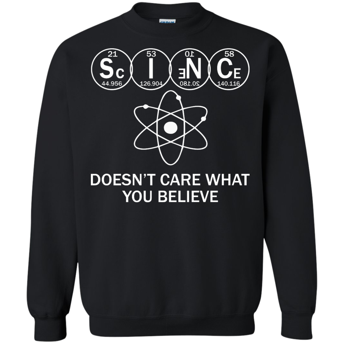 Science Doesn't Care What You Believe Shirt, Hoodie, Tank - TeeDragons