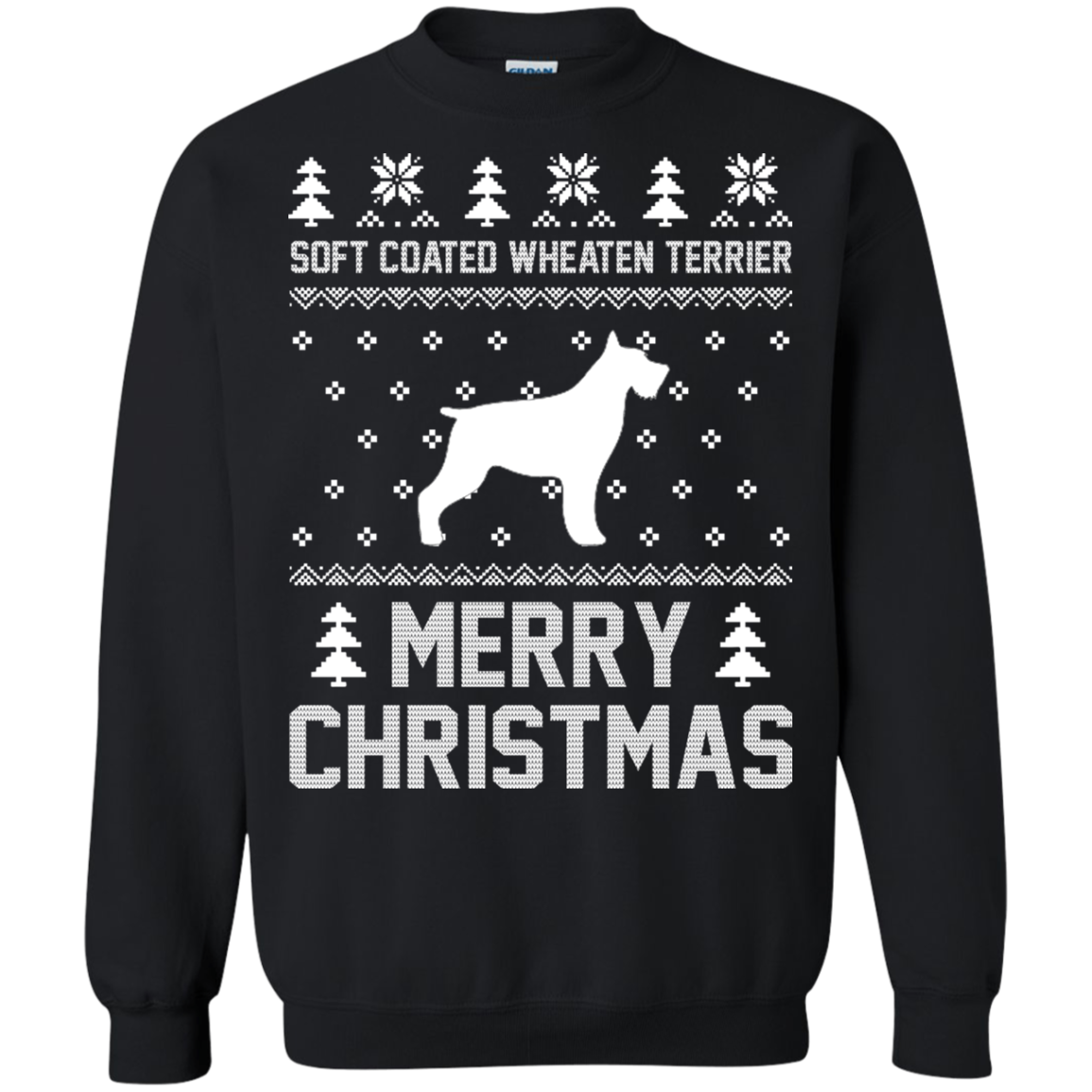 Soft Coated Wheaten Terrier Merry Christmas Sweater - TeeDragons